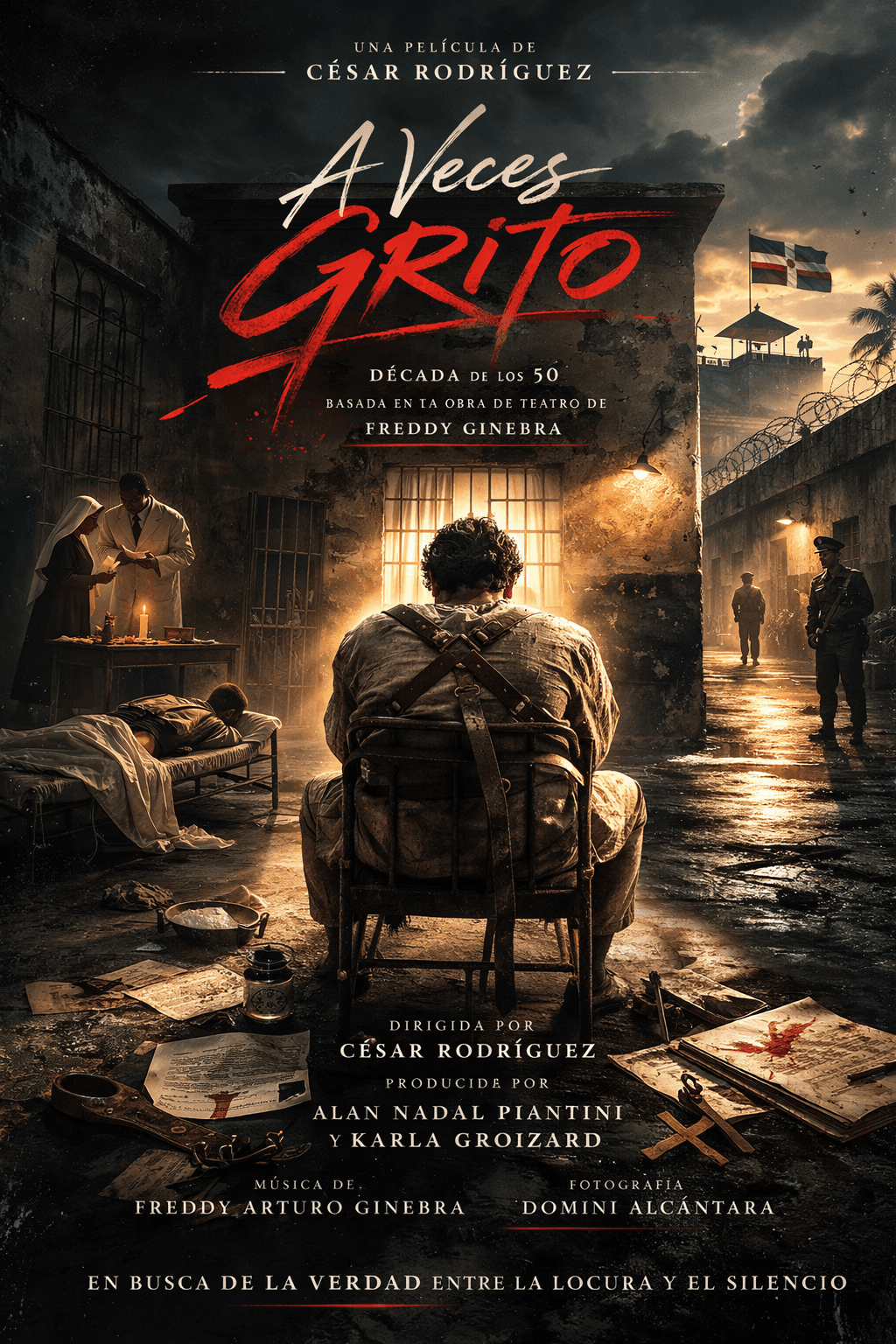 A veces grito poster